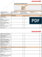 Annual Performance Appraisal 2024