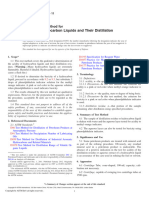 Acidity of Hydrocarbon Liquids and Their Distillation Residues