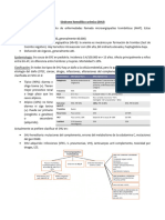 Sindrome Hemolitico Uremico (SHU)