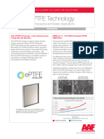 ePTFE Technology - Pharmaceutical and Isolator Applications