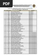 Ganadores Del Sorteo Del Dia Del Policia 2011 PBI