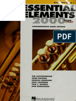 Essential Elements 2000 Comprehensive Band Method - Trumpet - Lautzenheiser, Tim - Volume 1, Student Ed - , Milwaukee, WI, 1999