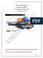 Visual Programming (Course Material) : Sub Code:16Cccca8