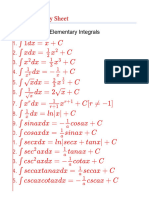 Midterm Study Sheet