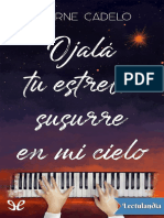 Ojala Tu Estrella Susurre en Mi Cielo - Edurne Cadelo