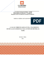 Enviando Por Email MÁRCIA CLÊIDE CARVALHO MUNIZ - PROFHISTÓRIA UNEB