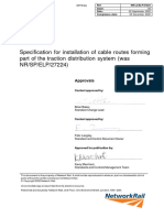 NR - L2 - ELP - 27224 - Installation of Cable Routes Forming Part of Traction Distribution System