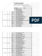 4th Sem Arrear Timetable