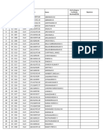 44th Seating Arrangement