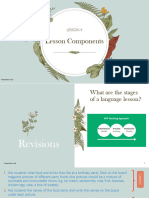 (Lesson 4) Lesson Components