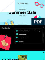 TikTok Shop Summer Sale