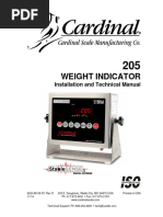 Weighing Scale Cardinal 205