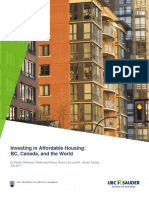 Sauder S3i Report - Investing in Affordable Housing