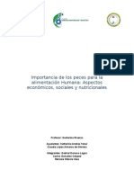 Seminario Importancia de Los Peces para La Alimentación Humana