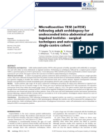 Andrology - 2019 - Sangster - Microdissection TESE mTESE Following Adult Orchidopexy For Un