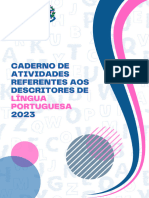 Caderno Descritores de Lingua Portuguesa