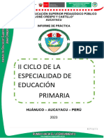 Informe Ii Ciclo