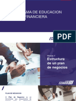 5-Modulo-V-Estructura de Un Plan de Negocios Sebei