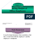 Measuring Output of Office Employees