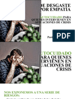 Autocuidado para Quienes Intervienen en Situaciones de Crisis