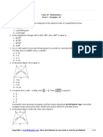 10 Maths Test Paper ch6 1