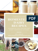 Homestead Dairy Recipes