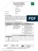 CALENG2 Syllabus