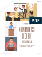 E-Modul Komunikasi Efektif Di Tempat Kerja