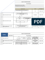 Quality System Procedure