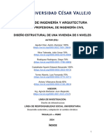 Diseño Estructural de Una Vivienda de 6 Niveles