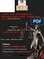 2nd National Moot Court 2023