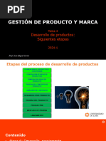 GPM - Tema 4 - Desarrollo de Productos - Siguientes Etapas - 2024-1