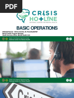 3.crisis Hotline Basic Operations