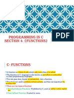 Sec4of C Function