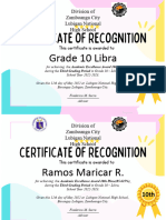 Award Certificates SY 2022-2023