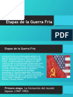 Etapas de La Guerra Fría