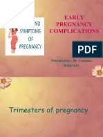 Copy1-Early Pregnancy Comlications