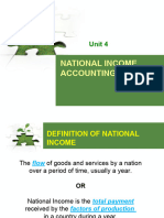 Eco120 CHP 8 National Income Accounting