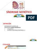 Sindrome Nefrotico y Shock RESU