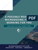 Microdosing Institute 5 Possible Reasons Why Microdosing Isnt Working