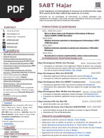 Contact Formations Académiques: 2021 - 2024 (En Cours)