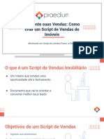 Treinamento de Script de Vendas Imobiliario