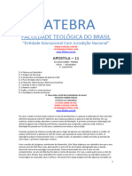 Apostila 11 - Estudo Sobre Festas Da Fatebra