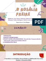 Projeto - Afrobetizar e Raízes Afro-Brasileiras Descobrindo, Compreendendo e Valorizando A Nossa Diversidade Cultural