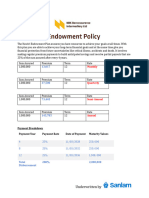 Endowment 12 Year Plan