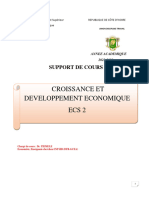 Cours Croissance Et DVLPT Eco