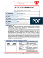 PLANIFICACIÓN CURRICULAR ANUAL 1ero - 2023