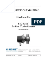 Instruction Manual-Instruction Manual In-Line Turbidimeter DualScat Ex (10118E5-13806-E)