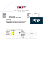 Tarea Académica 1 Gestión de Costos