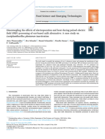 Innovative Food Science and Emerging Technologies: Lactiplantibacillus Plantarum Inactivation